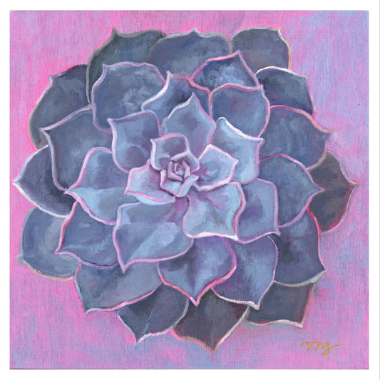 Purple Pearl Succulent - Marissa Joyner Studio