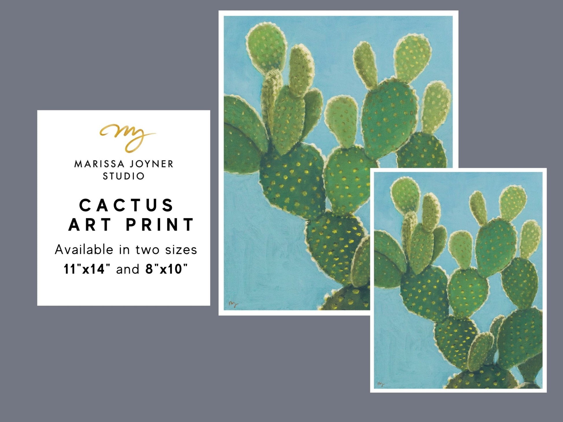 Cactus Art Print - Marissa Joyner Studio