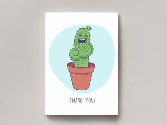 Thank You Cactus Card - Marissa Joyner Studio