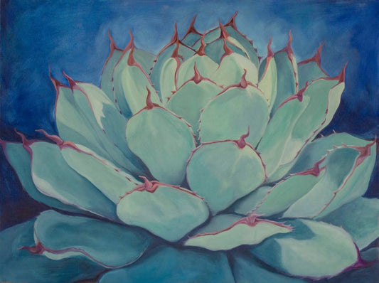 Agave over Blue - Marissa Joyner Studio