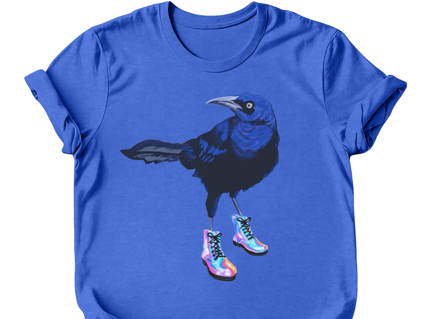 Austin Grackle T-shirt - Marissa Joyner Studio