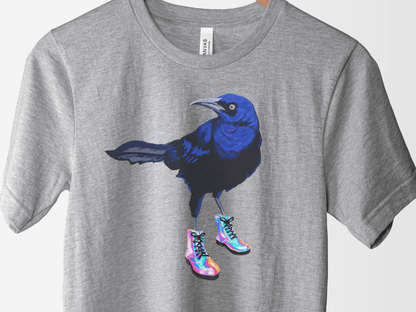 Austin Grackle T-shirt - Marissa Joyner Studio