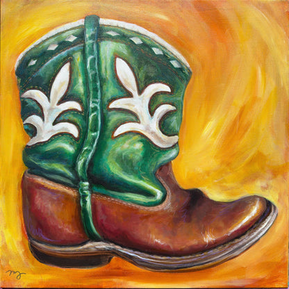 Little Green Boots Painting - Marissa Joyner Studio