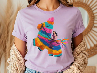 Selena Riding Piñata T-shirt - Marissa Joyner Studio