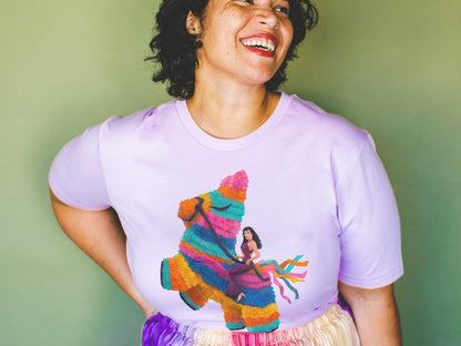 Selena Riding Piñata T-shirt - Marissa Joyner Studio
