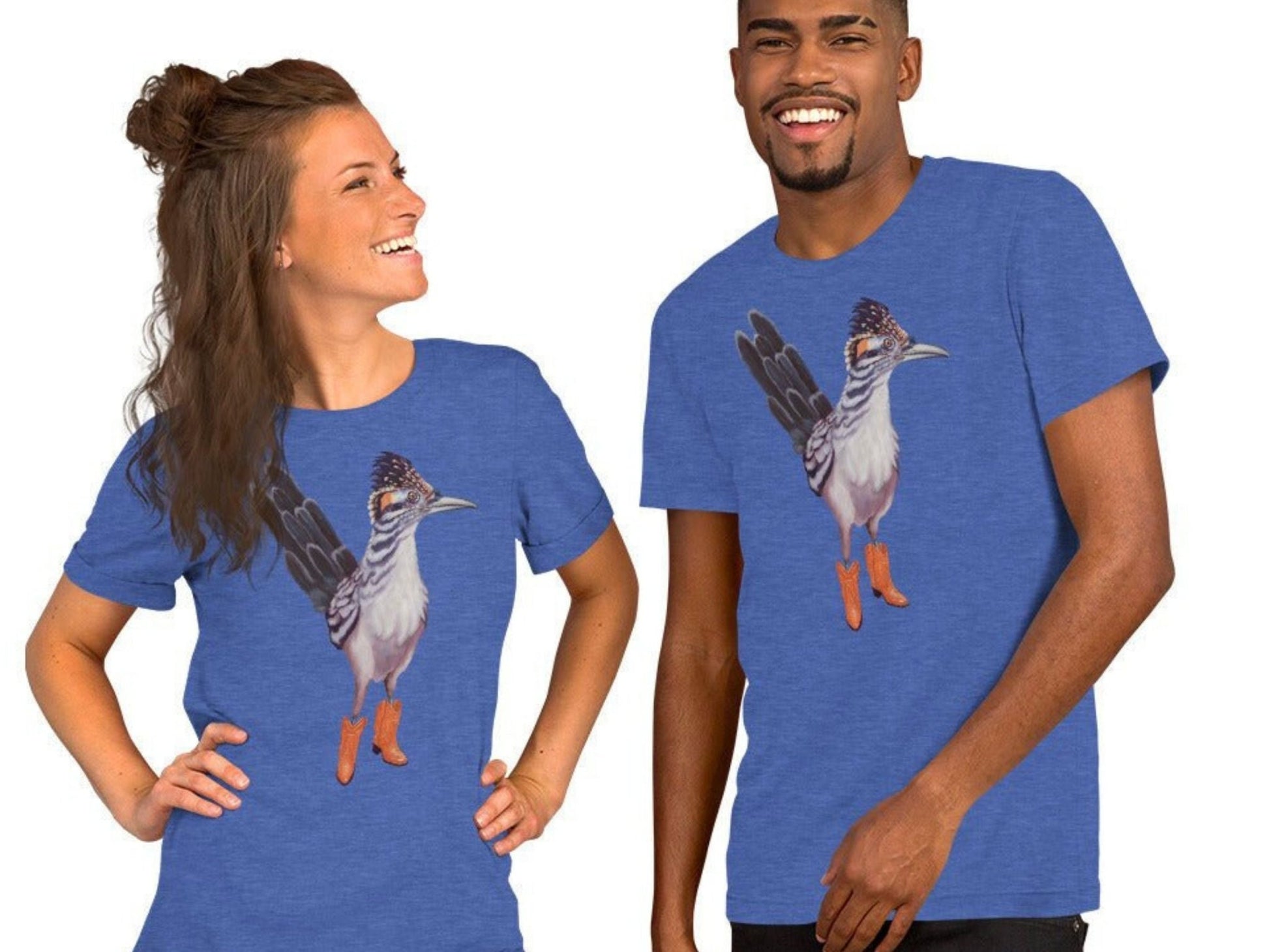 Texas Roadrunner in Boots T-shirt - Marissa Joyner Studio