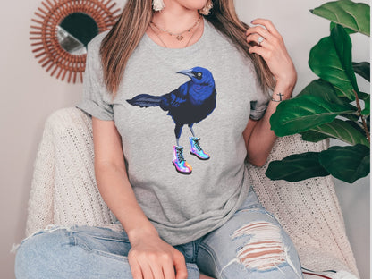 Austin Grackle Unisex t-shirt - Marissa Joyner Studio