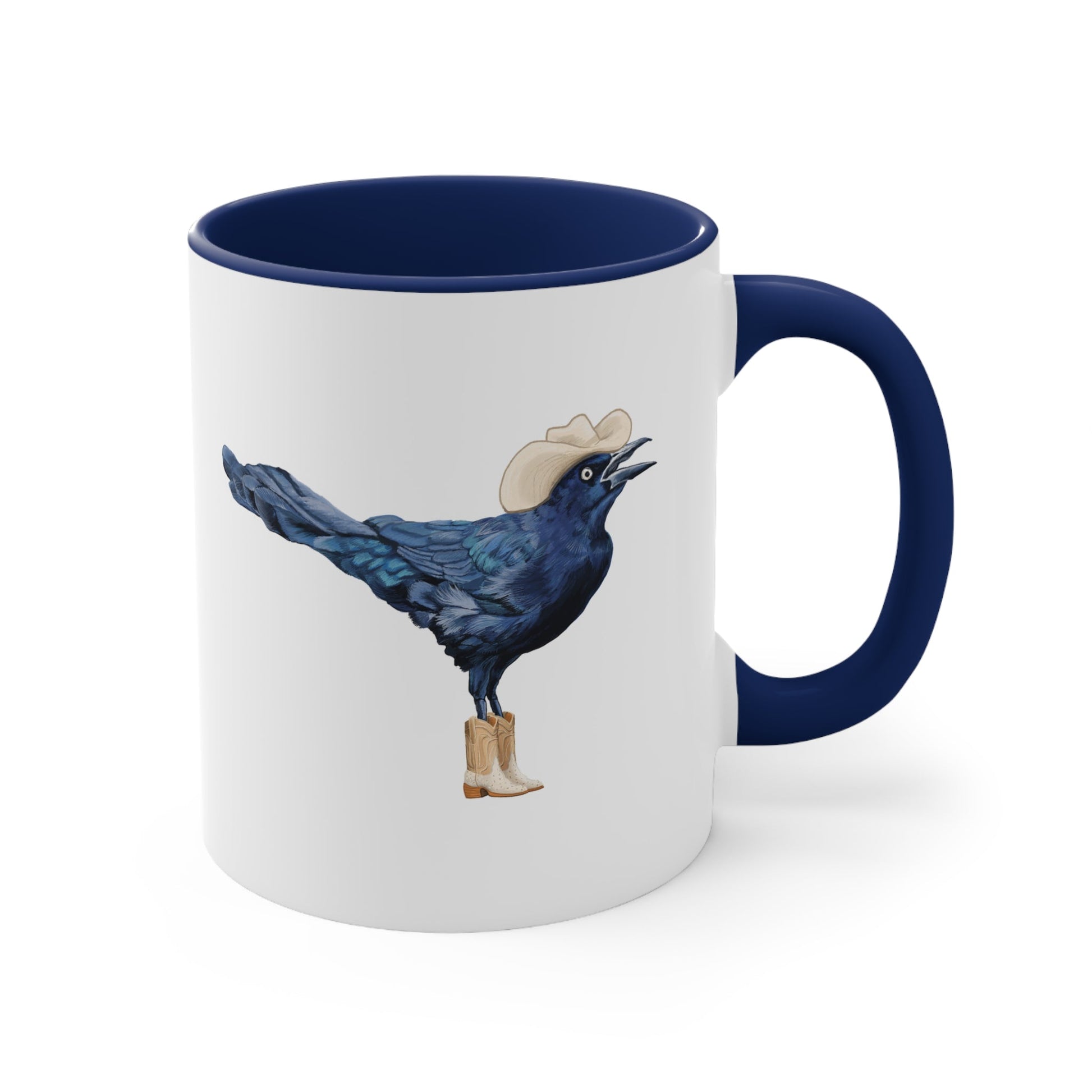 Grackle Cowboy Ceramic Mug - Marissa Joyner Studio