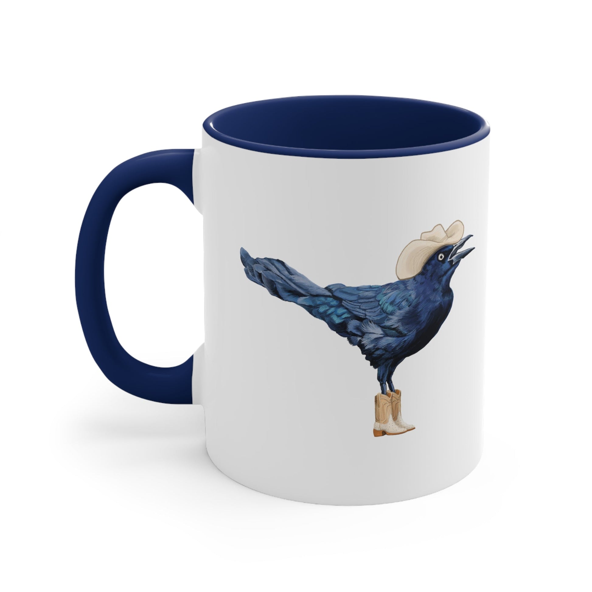 Grackle Cowboy Ceramic Mug - Marissa Joyner Studio