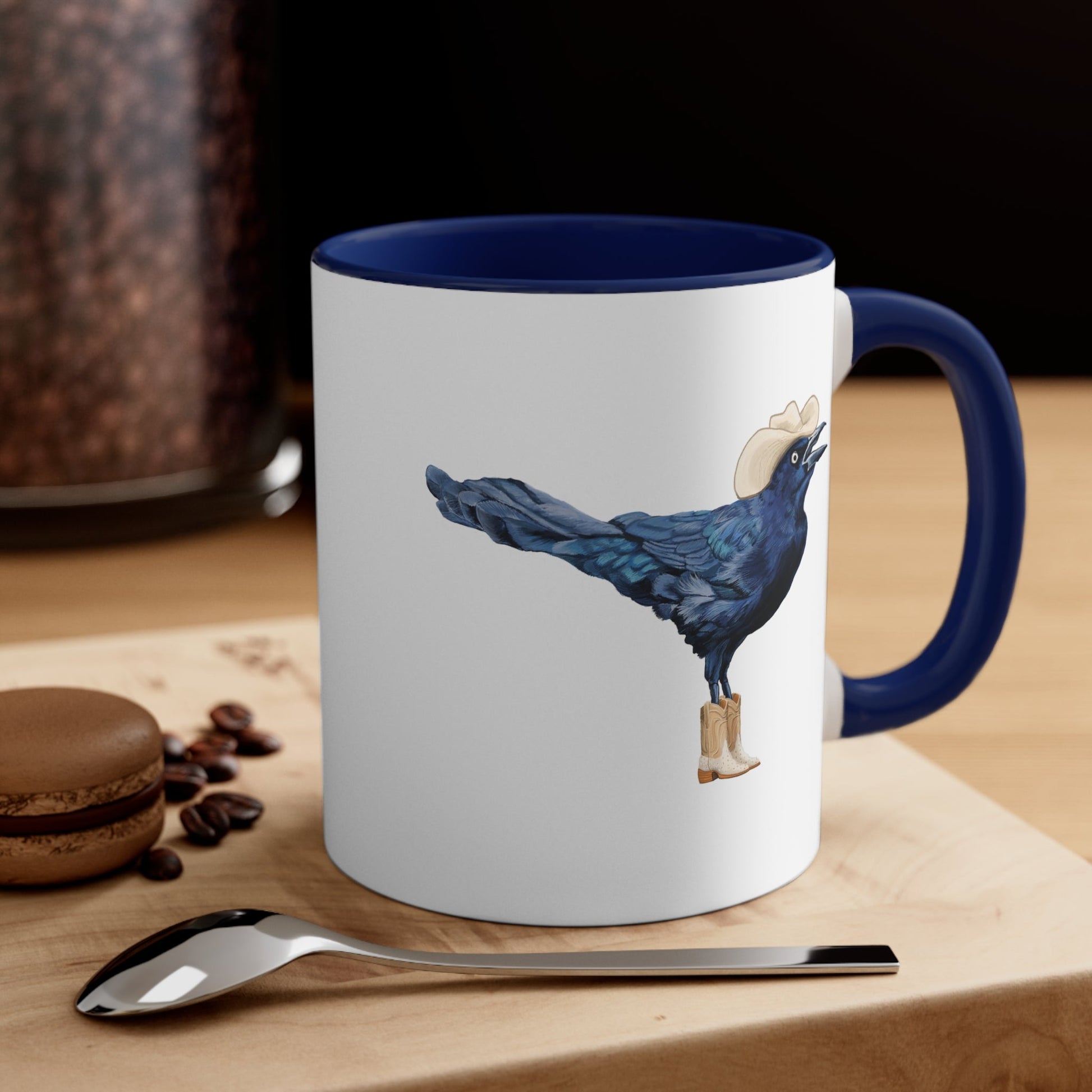 Grackle Cowboy Ceramic Mug - Marissa Joyner Studio