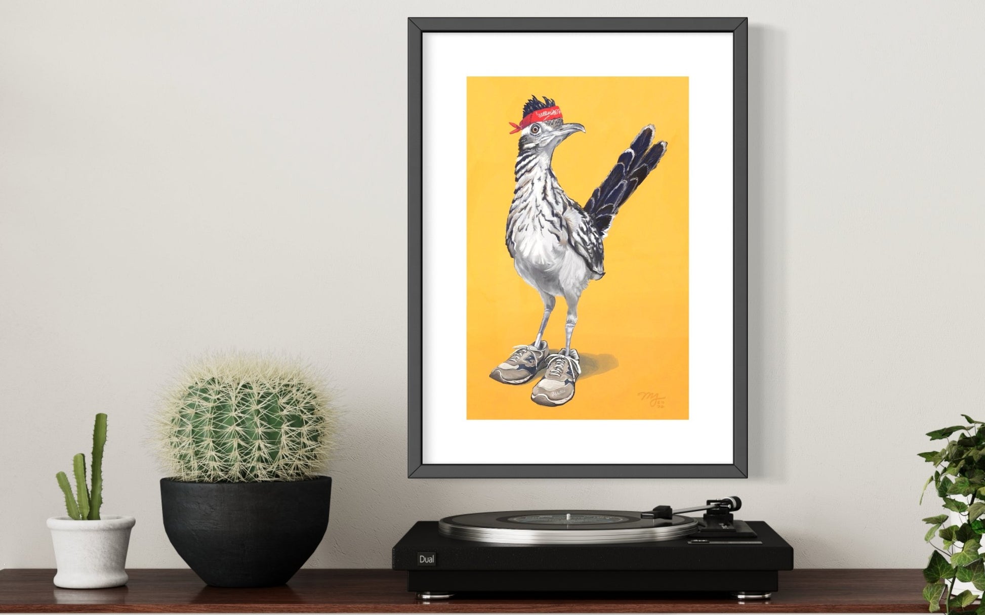 Willie Roadrunner Art Print - Marissa Joyner Studio